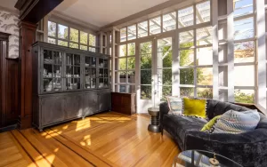 Forest Ave - living space renovation with natural light