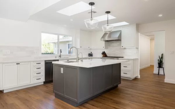 Saratoga - kitchen remodel with new countertops