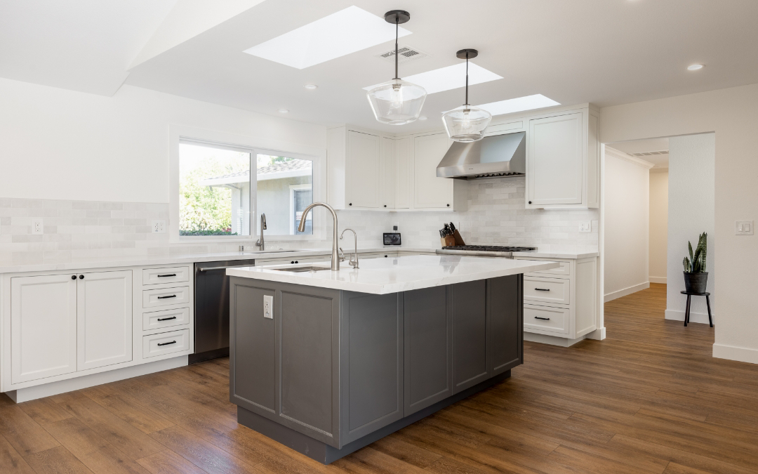 Saratoga - kitchen remodel with new countertops